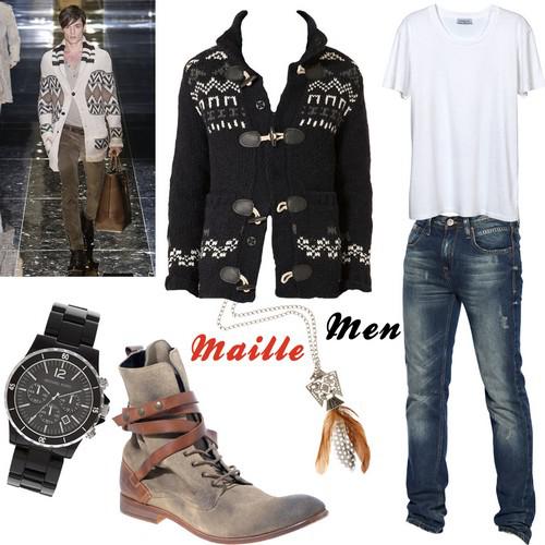 Sélection Mode Homme : Maille Men in boots