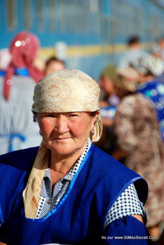 Turkestan__2_.JPG, , , août 2010 Ville sainte de l'Islam : Turkestan, au Kazakhstan et le mausolée de Khoja Ahmed Yasavi