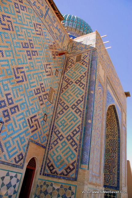 Turkestan__12_.JPG, , , août 2010 Ville sainte de l'Islam : Turkestan, au Kazakhstan et le mausolée de Khoja Ahmed Yasavi