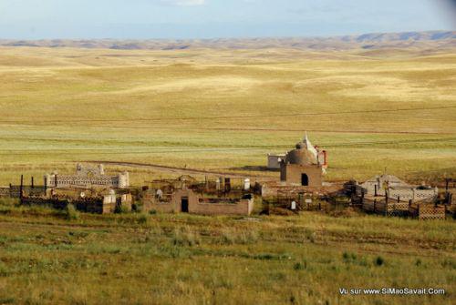 Turkestan__2_.JPG, , , août 2010 Ville sainte de l'Islam : Turkestan, au Kazakhstan et le mausolée de Khoja Ahmed Yasavi