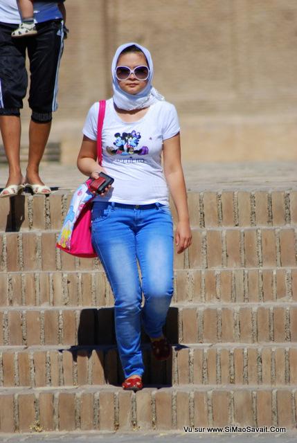 Turkestan__12_.JPG, , , août 2010 Ville sainte de l'Islam : Turkestan, au Kazakhstan et le mausolée de Khoja Ahmed Yasavi