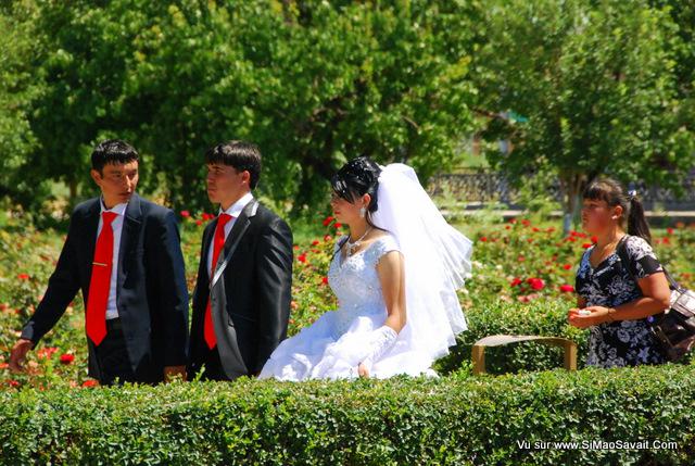 Turkestan__12_.JPG, , , août 2010 Ville sainte de l'Islam : Turkestan, au Kazakhstan et le mausolée de Khoja Ahmed Yasavi