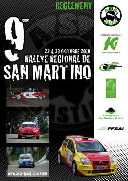 9ème Rallye Régional de San Martinu demain et samedi.