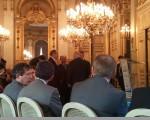 Pierre-Marie Vidal Acteur Public (de face), François Zimeray Ambassadeur Droits de l'homme, André Santini Maire Issy les Moulineaux...