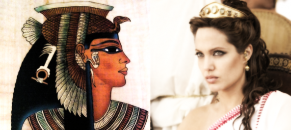 Angelina Jolie en Cléopâtre par James Cameron