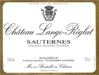 Château Lange-Réglat - Sauternes AC - 2007