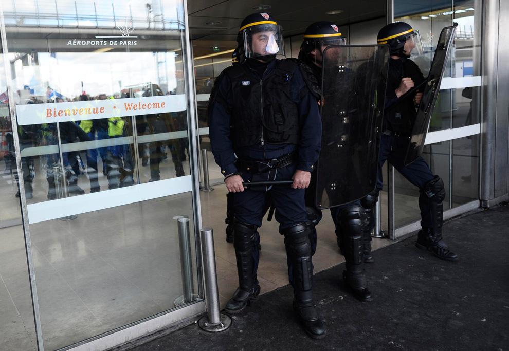 La grève en France vue par le Boston Globe