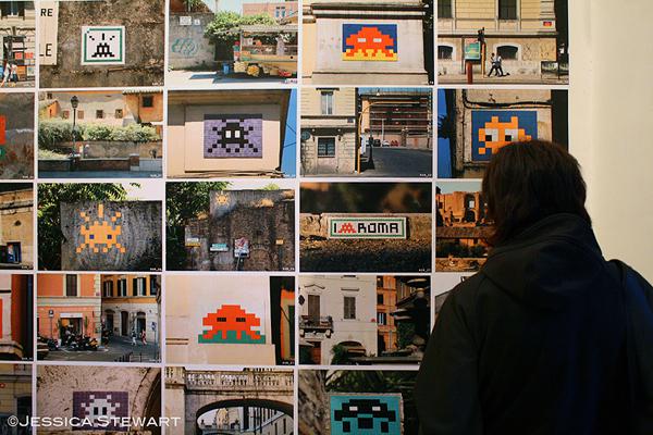 INVADER – ROMA 2010 AND OTHER CURIOSITIES – ROMA – OPENING INVADER – ROMA 2010 AND OTHER CURIOSITIES – ROMA – OPENING