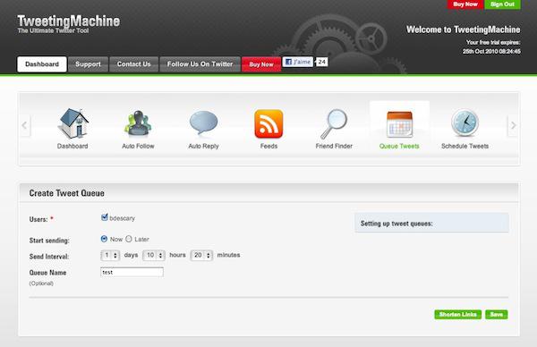 tweetingmachine tweetingmachine TweetingMachine automatise plusieurs actions sur Twitter