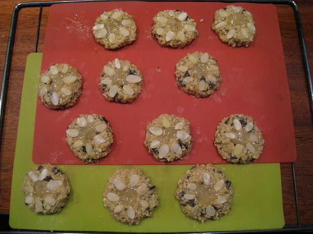 Cookies au lemon curd et aux amandes Cookies au lemon curd et aux amandes