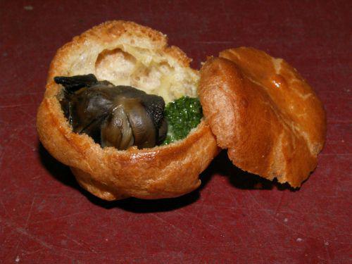 Petits choux aux escargots Petits choux aux escargots