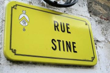 Quelques noms de rue pour notre belle ville Rue Stine.jpg