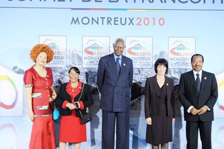 Participation très remarquée à Montreux de Chantal Biya aux côtés du chef de l’Etat 