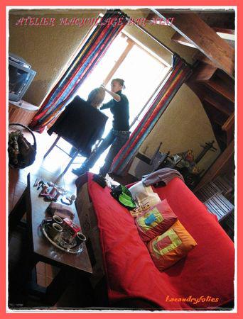 Week end en folies safranées (partie 1) maquillage