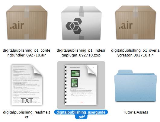 idversipad Premier aperçu de la publication d’InDesign vers l’iPad