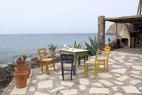 Mochlos chaises couleurs