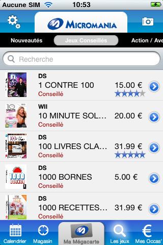 Micromania App Store-4 L’application Micromania débarque sur l’App Store