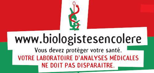 Bios en colere ! MANIFESTATION SOLIDAIRE DES BIOLOGISTES MEDICAUX 5 NOVEMBRE 2010