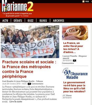 Fracture scolaire et sociale : la France des métropoles contre la France périphérique