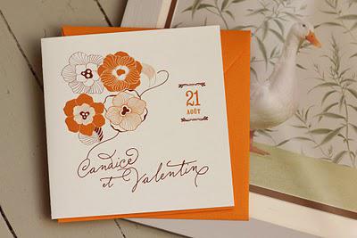 Faire part de mariage