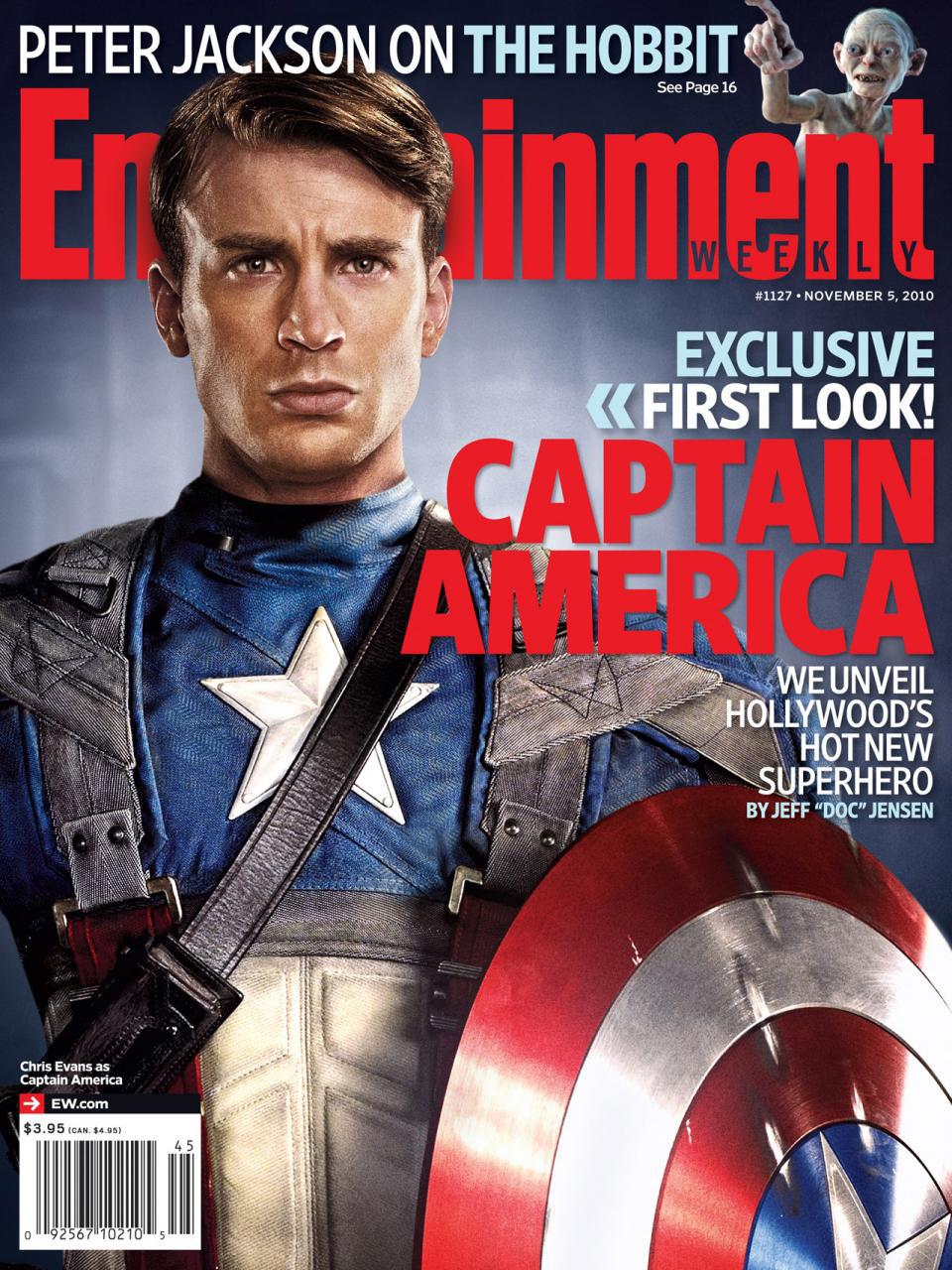 Captain America se montre