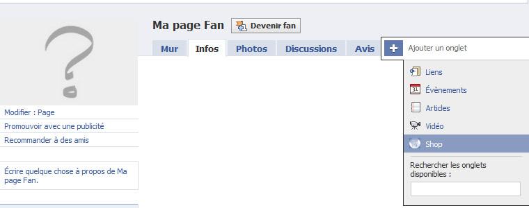 Application Facebook Prestashop shopializable