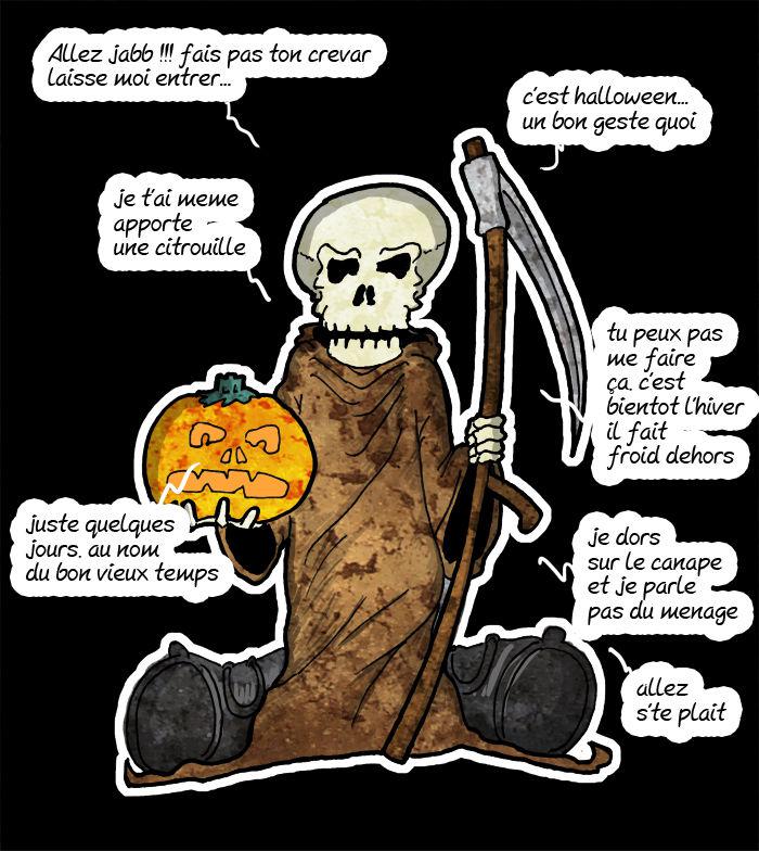 dépendance adhesive halloween