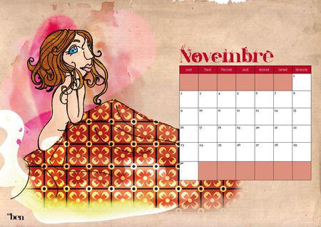 le mois de novembre calendrier_2010_12