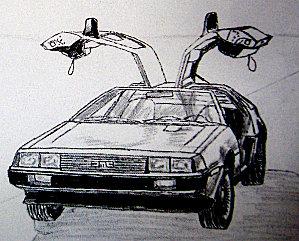 DeLorean Sketch 5 by DeloreanREB