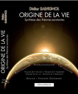 Livre Origine de la vie, Didier Salvignol