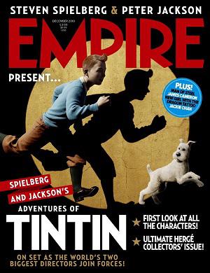 empire-tintin-cover Tintin les 1ères photos