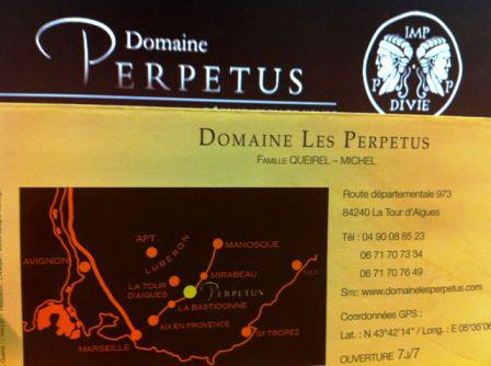 Domaine Les Perpétus : Le Luberon, Un terroir, Une famille