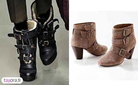 Boots avec sangles Boots avec sangles