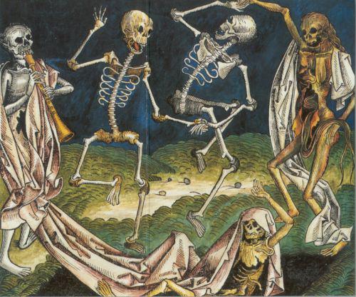 Michael Wolgemut, La danse des squelettes, 1493