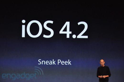 iOS 4.2 disponible pour iPad !