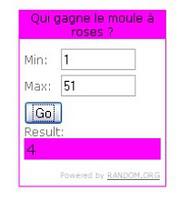 Résultats des tirages au sort Résultats des tirages au sort