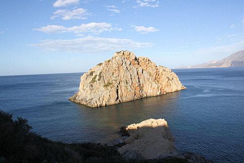 Sur le retour d'agios rocher amoudara