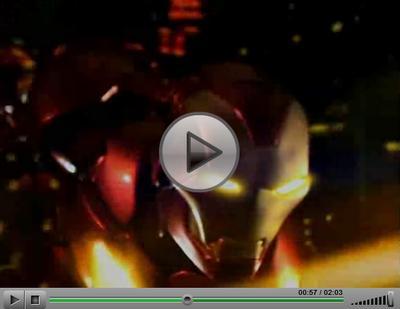David Guivant et son Invincible Iron Man