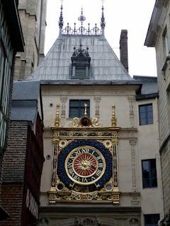 A l´écoute du Gros Horloge de Rouen