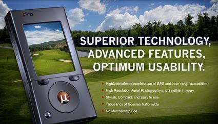 uPro uPlay golf gps device appareil