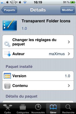 Transparent Folder Icons: Rendre transparent le fond de l’icône des dossiers