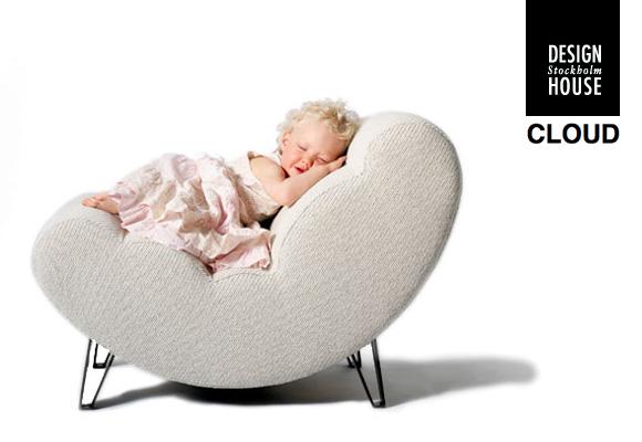 cloud LISA WIDÉN for DESIGN STOCKHOLM HOUSE // cloud seat