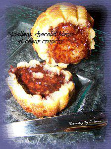 Moelleux au chocolat blanc et coeur crunchy 100 4920-1