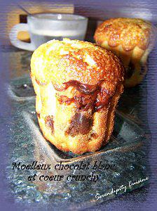 Moelleux au chocolat blanc et coeur crunchy 100 4918-1