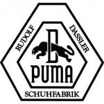 Premier logo de la marque Puma