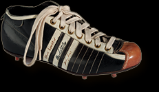 L’histoire de Puma et Adidas (partie 2/5): Les naissances Première paire de chaussures à crampons vissés de chez Adidas