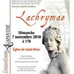 Lachrymae Saint Brice