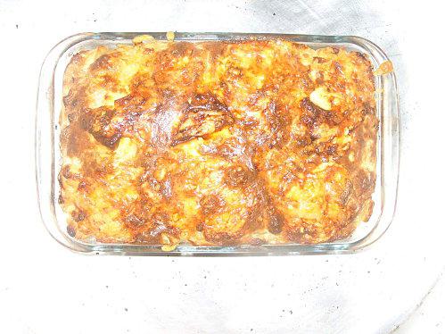 Gratin de coquillettes au fromage râpé et à la béchamelle SS854292