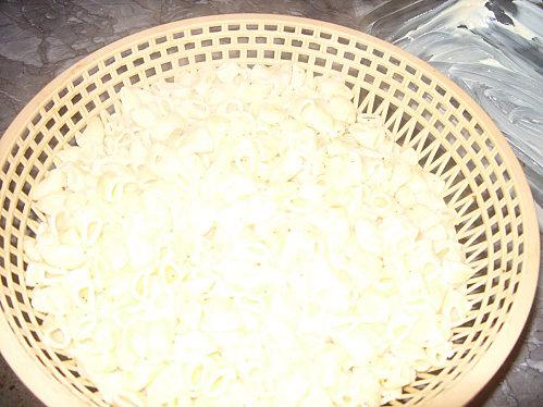 Gratin de coquillettes au fromage râpé et à la béchamelle SS854287.JPG