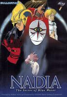 Jaquette DVD de l'édition américaine de l'anime Nadia The Secret of Blue Water